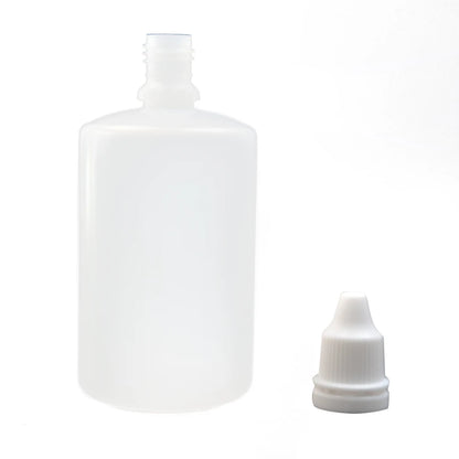 5PCS Squeezable Dropper Bottles — 5ML/10ML/15ML/20ML/30ML/50ML/100ML Refillable Plastic Bottles for Eye Liquid & Essentials