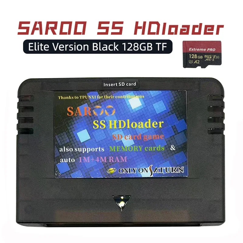 SEGA Saturn 0.7 Firmware SAROO SS Fast Reading Card – TF/SD Card Direct Reading Accelerator for Console