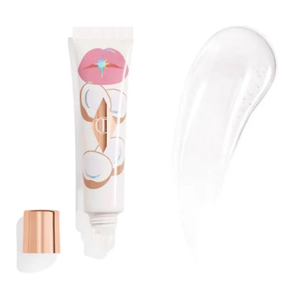 Charlotte Tilbury Makeup Set - Lip Balm Facial Setting Powder Liquid Foundation & Moisturizing Setting Spray Cosmetics