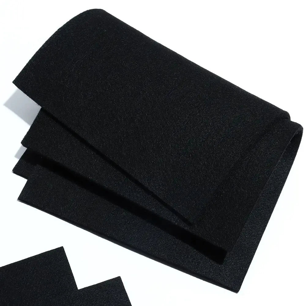 Graphite Felt Welding Protective Blanket – Black Torch Shield, Carbon Fiber High Temp Protective Sheet (300x200mm) Durable