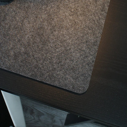 Large Wool Felt Computer Desk Mat: Soft Breathable Laptop Anti-Slip Pad - Ideal for Gamers, Comfortable for Cold Weather