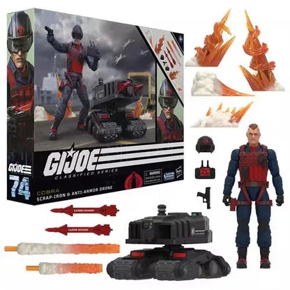 Hasbro G.I. Joe Classified Series Snake Eyes Action Figure 20cm - Anime Style Collectible Toy Gift