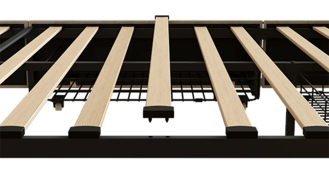 Queen Size Upholstered Platform Bed Frame with LED Lights, 3 Storage Drawers & USB Charging Station – Velvet Finish