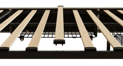 Queen Size Upholstered Platform Bed Frame with LED Lights, 3 Storage Drawers & USB Charging Station – Velvet Finish