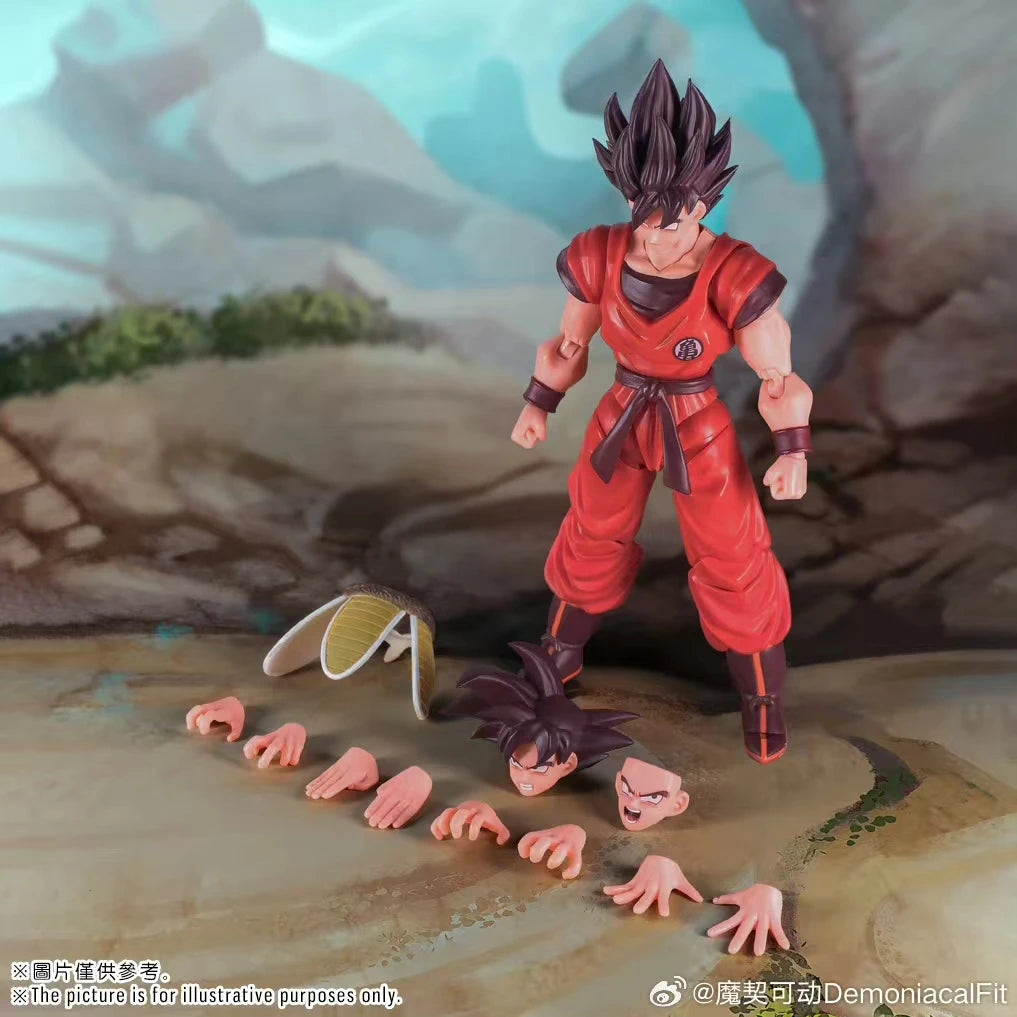 Demoniacal Fit SSJ4 Goku Action Figure - Dragon Ball SHF Untamed Power Collectible Model Toy Gift