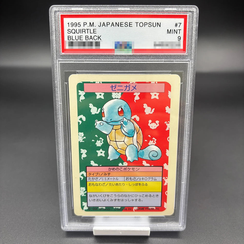 DIY 2023 PTCG Van Gogh Pikachu & Grey Felt Hat Collection Card – 10-Point Rating Anime Game Card Gift Toy