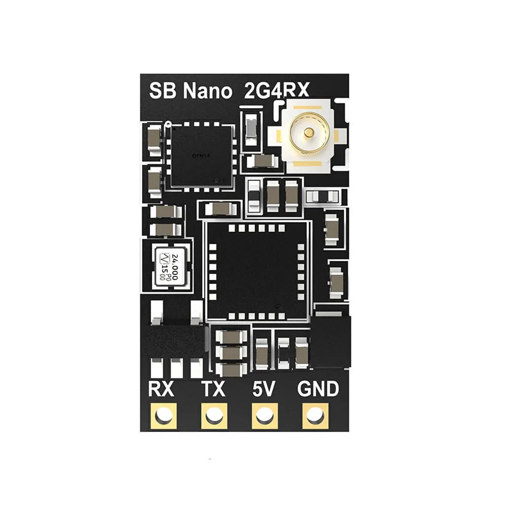 SpeedyBee Nano 2.4G ExpressLRS Receiver – ELRS Long Range FPV Drone Part for Freestyle & DIY Builds