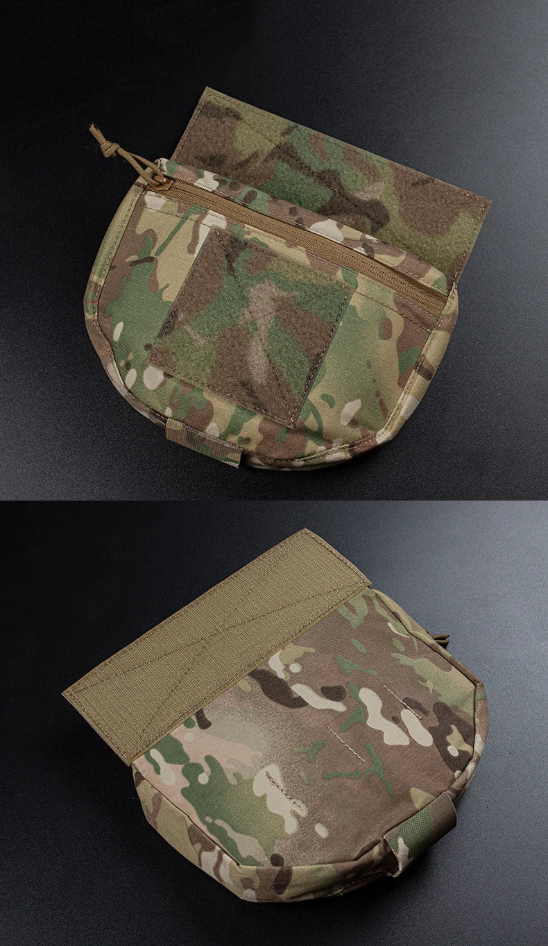 Outdoor Tactical JPC/CPC Vest – Large FC Sub-Pouch with Expanded Lower Belly MOLLE Tactical Chest Pouch
