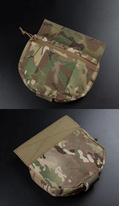 Outdoor Tactical JPC/CPC Vest – Large FC Sub-Pouch with Expanded Lower Belly MOLLE Tactical Chest Pouch