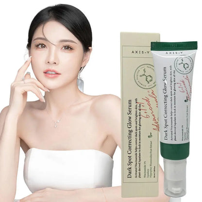 AXIS-Y Dark Spot Correcting Glow Serum 50ml — 5% Niacinamide Korean Skincare for Face Brightening & Spot Removal