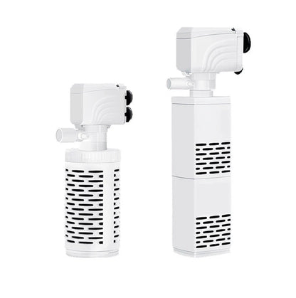 3 in 1 Aquarium Filter Pump – Silent Submersible Air Oxygen Aerator, Water Changer & Wave Maker, 220