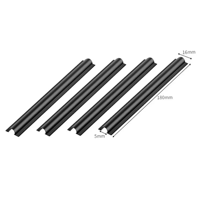 4-Piece Car Cable Organizer Kit – Universal Wire Sleeves for a Neat, Protected and Clutter-Free Interior