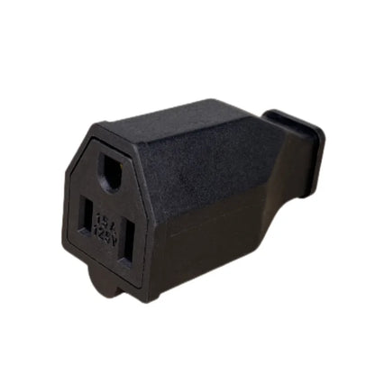 US 3-Pin Industrial AC Power Plug - 15A Rewireable Male Electrical Connector for Extension Cords and Outlets