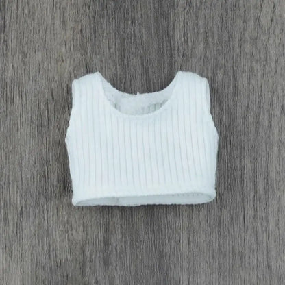 Casual DIY Doll Clothes — Handmade Cute T-Shirt, Vest & Jeans Outfit for Licca OB24/26/27 Dolls