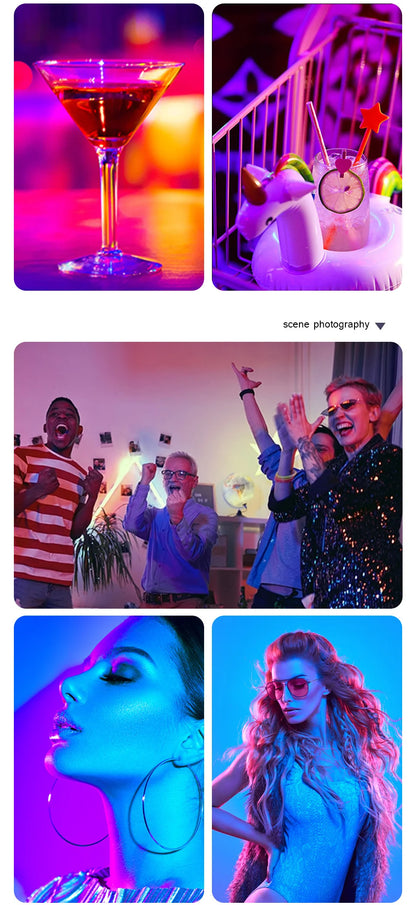 RGB Photography Video Light Stick – Colorful LED Wand with Tripod Stand for Party, Fill Light, and Speedlight