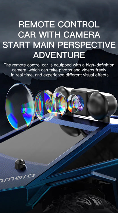 NEW KF29 RC Car with HD Camera – FPV Wireless Remote Control Toy for Photos, Videos & Conversation Gift