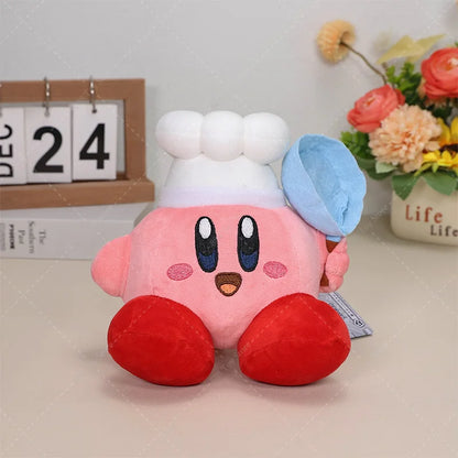 26 Styles Star Kirby Plush Dolls — Classic Characters Including Sword, Bread, Chef, Shadow, Ghost & Magolor, 30th Anniversary Stuffed Peluche with Pull Ring