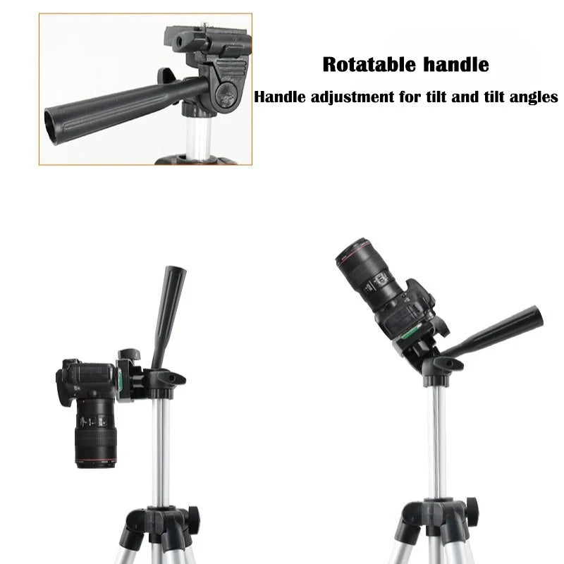 102cm Phone Tripod Stand – Universal Video & Photography Stand with Bluetooth Remote for Phones and Cameras