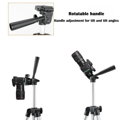 102cm Phone Tripod Stand – Universal Video & Photography Stand with Bluetooth Remote for Phones and Cameras