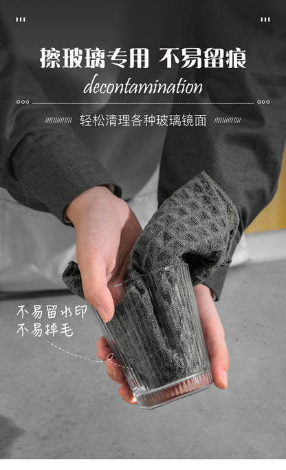 Super Absorbent Barista Towel – Lint-Free Square Coffee Machine Cleaning Cloth