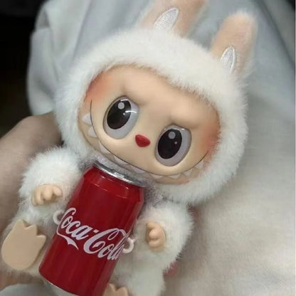 Monster Coca Cola Series Vinyl Doll – Labubu Action Figure Keychain Toy, New Year Surprise Gift for Kids