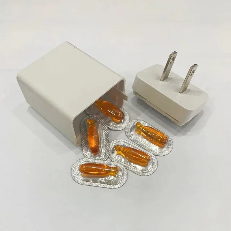 Fake Charger Diversion Safe - Hidden Storage Compartment for Discreet Home Organization