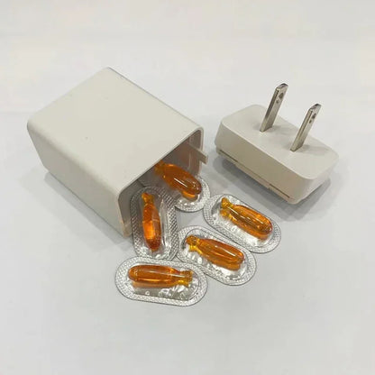 Fake Charger Diversion Safe - Hidden Storage Compartment for Discreet Home Organization