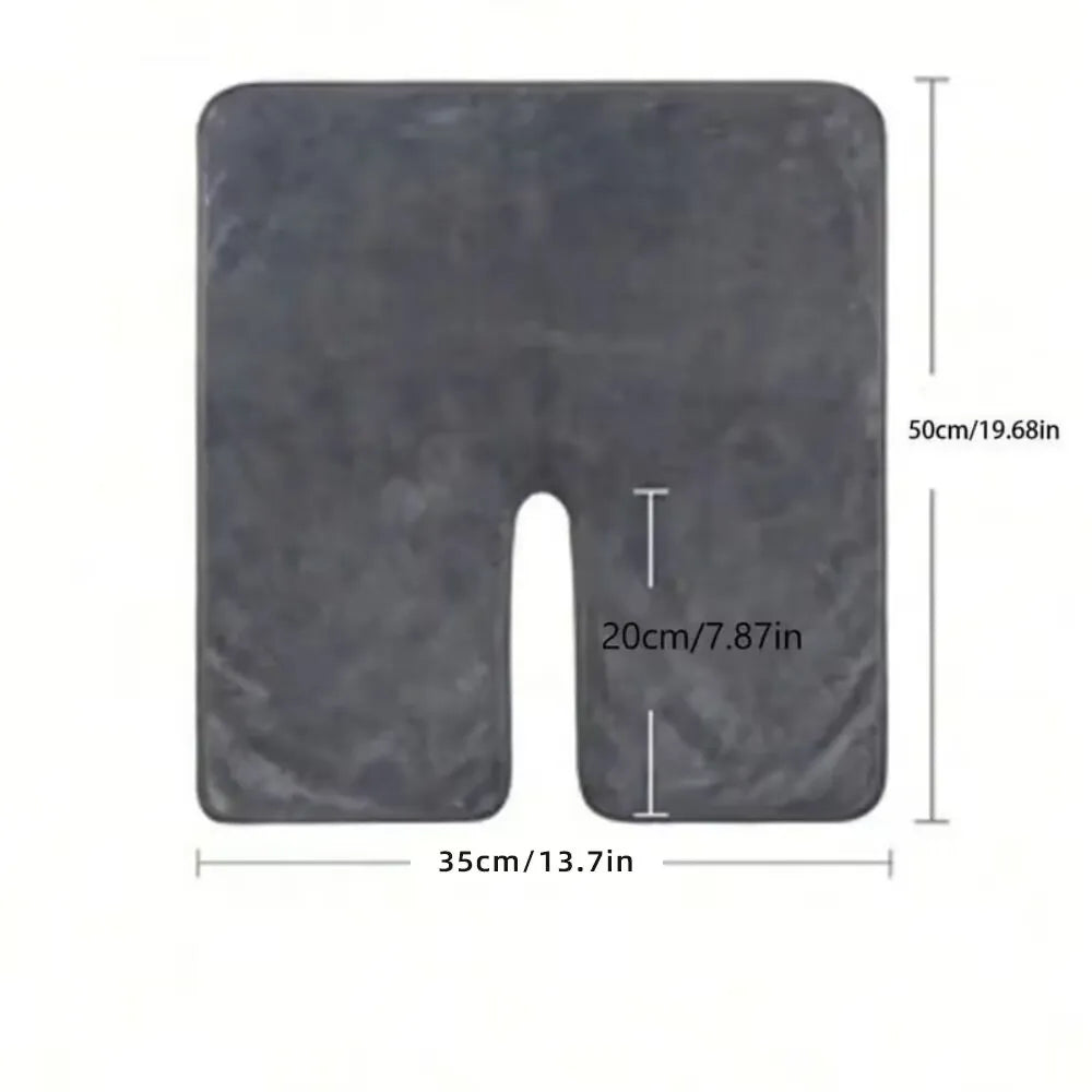 U-Shaped Soft & Absorbent Beauty Towel – Ultra-Fine Fiber Quick-Dry Facial Towel for Salon & Spa Use