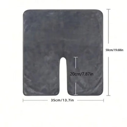 U-Shaped Soft & Absorbent Beauty Towel – Ultra-Fine Fiber Quick-Dry Facial Towel for Salon & Spa Use