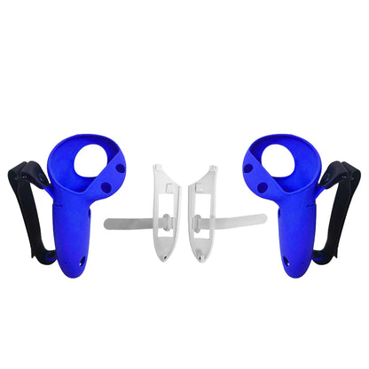 Silicone Protective Controller Case Cover for Meta Quest 3/3S – Battery Replacement Opening & Knuckle Strap, VR Accessory