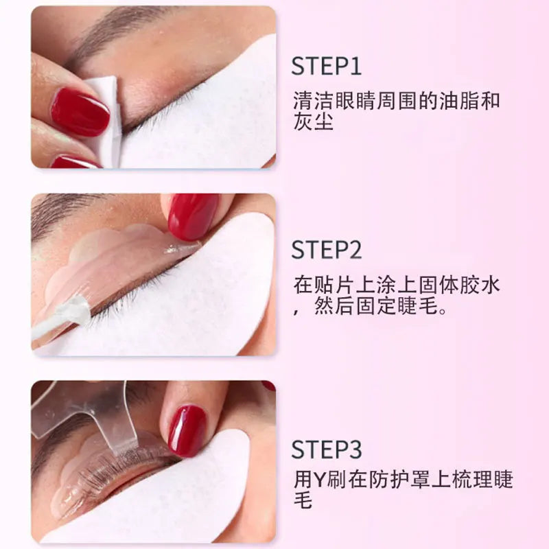 12g Solid Eyelash Lift Glue – Non-Irritating Fragrant Adhesive for Lifting Lashes & Eyebrows, Balm Ironing Tool