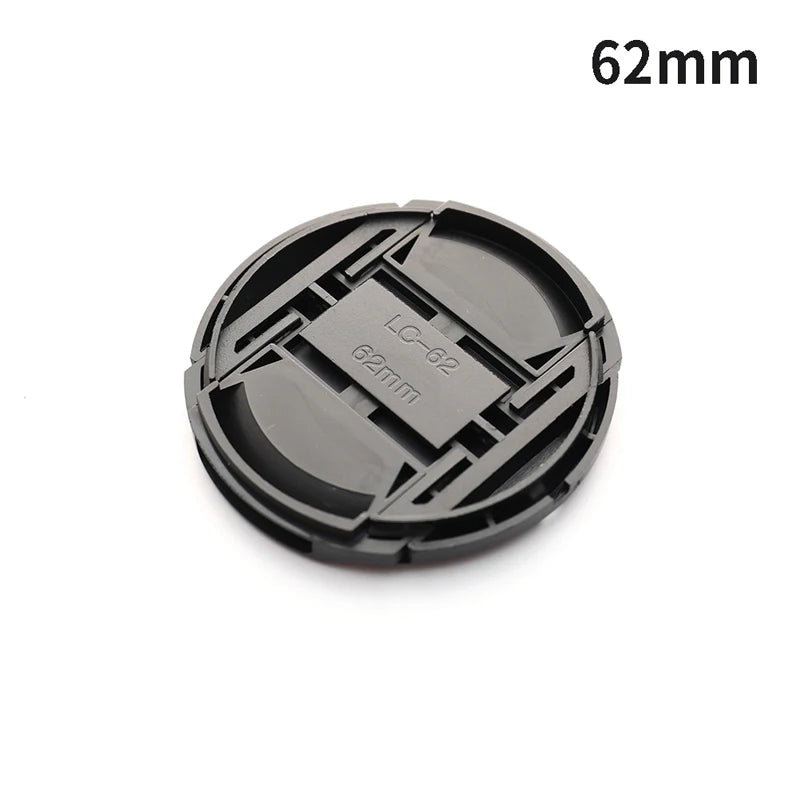 High-Quality Camera Lens Cap – Snap-On Front Lens Caps in 40.5mm, 49mm, 52mm, 55mm, 58mm, 62mm, 67mm, 72mm, 77mm, 82mm