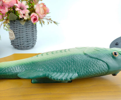 Electronic Singing Big Mouth Bass Fish - Battery-Powered Novelty Robot Fish for Halloween Decorating and Play