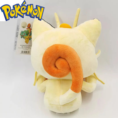 25cm Meowth Plush Toy – Cute Kawaii Anime Soft Doll Figure, Birthday Gift for Kids