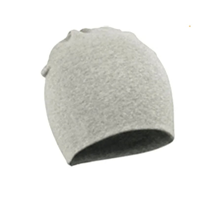 Baby Cotton Beanie Hat - Soft Candy Color Cap for Newborns, Toddlers & Kids