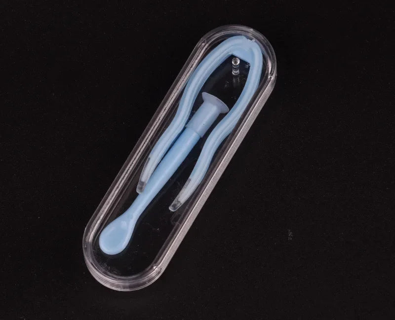 Color Contact Lens Case Set – Tweezers & Suction Stick Eye Care Tool Kit for Lens Insertion & Storage Container