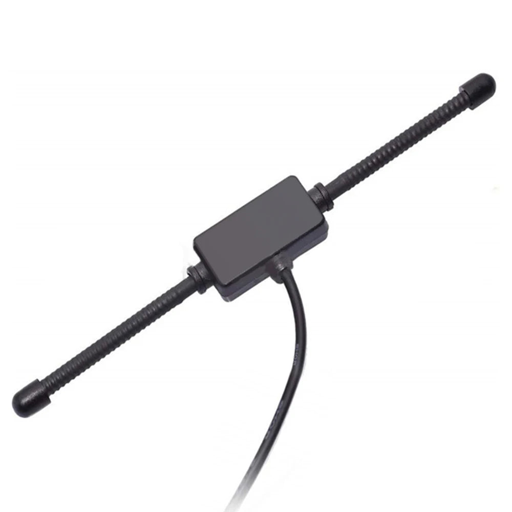 Universal Car Windshield AM/FM Radio Antenna – Signal Amplifier Booster, 12V Hidden Truck Antenna for Stereo