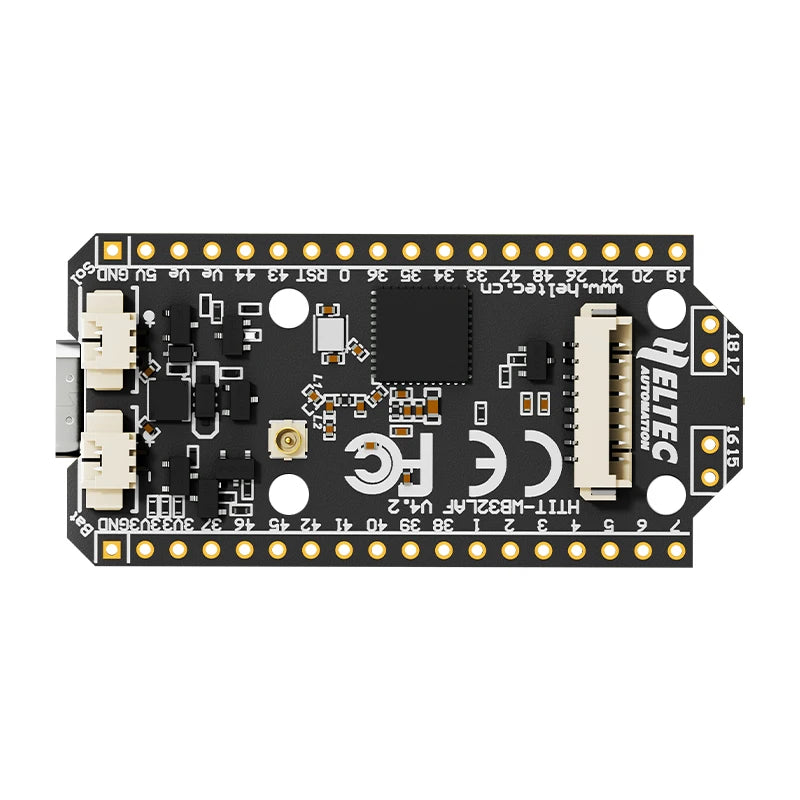 Meshtastic Heltec V4 LoRa 32 Development Board - OLED GPS ESP32 SX1262 WiFi BLE Solar Power IoT Board with Antenna
