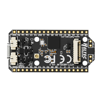 Meshtastic Heltec V4 LoRa 32 Development Board - OLED GPS ESP32 SX1262 WiFi BLE Solar Power IoT Board with Antenna