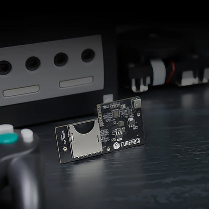 CUBEODE V1.2 GameCube Optical Drive Emulator — Upgraded ODE Board, Replace DVD Drive (No SD2SP2/SDGecko Required)
