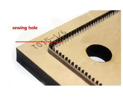 Steel Blade Wooden Die for Creative Card Bag Cutting – Clamshell Card Craft Tool