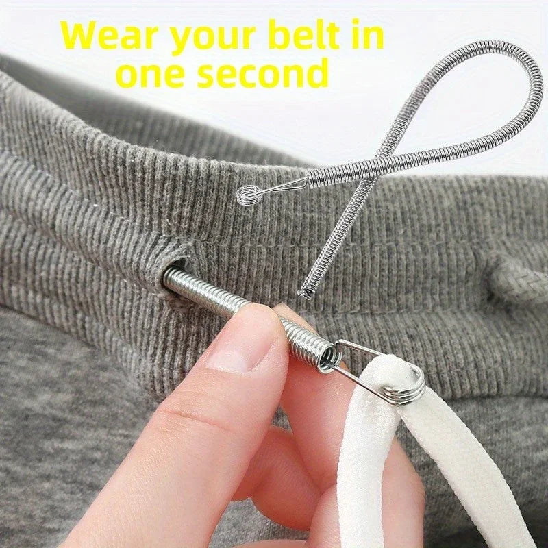 Universal Spring-Loaded Threader — Easy Rope & Elastic Insertion Tool for Sewing, Waistbands & Crafts