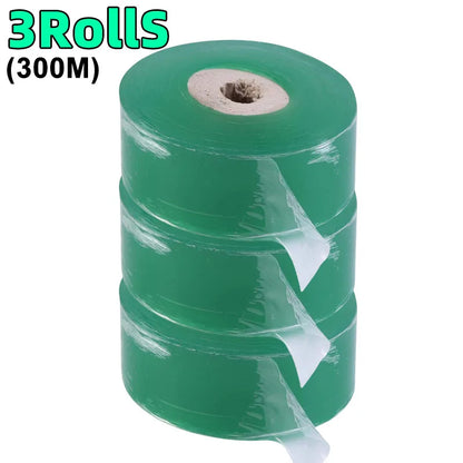 PE Grafting Tape Film - Stretchable Self-Adhesive Garden Tree Plant Grafting Wrap Roll