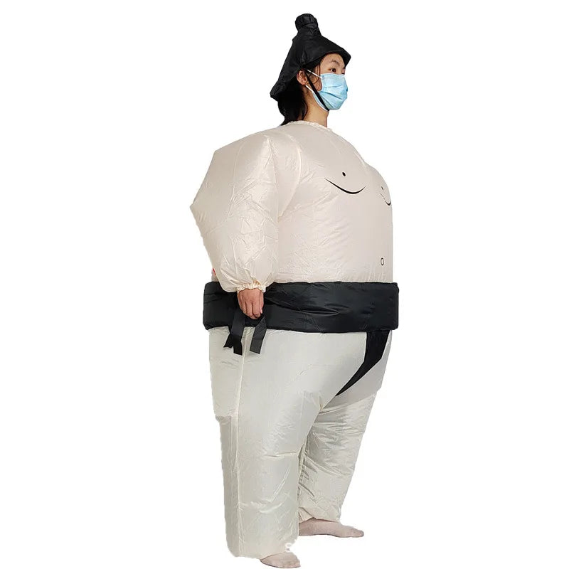 2023 Inflatable Sumo Wrestler Costume – Blow-Up Cosplay Suit for Kids & Adults Party Dress