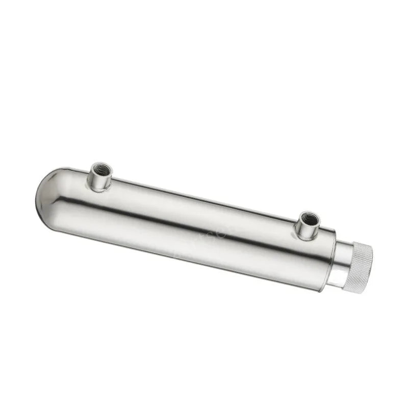 12W Stainless Steel UV Water Sterilizer – Ultraviolet Tube Lamp for Direct Drink Disinfection, Aquarium & Fish Tank Purifier