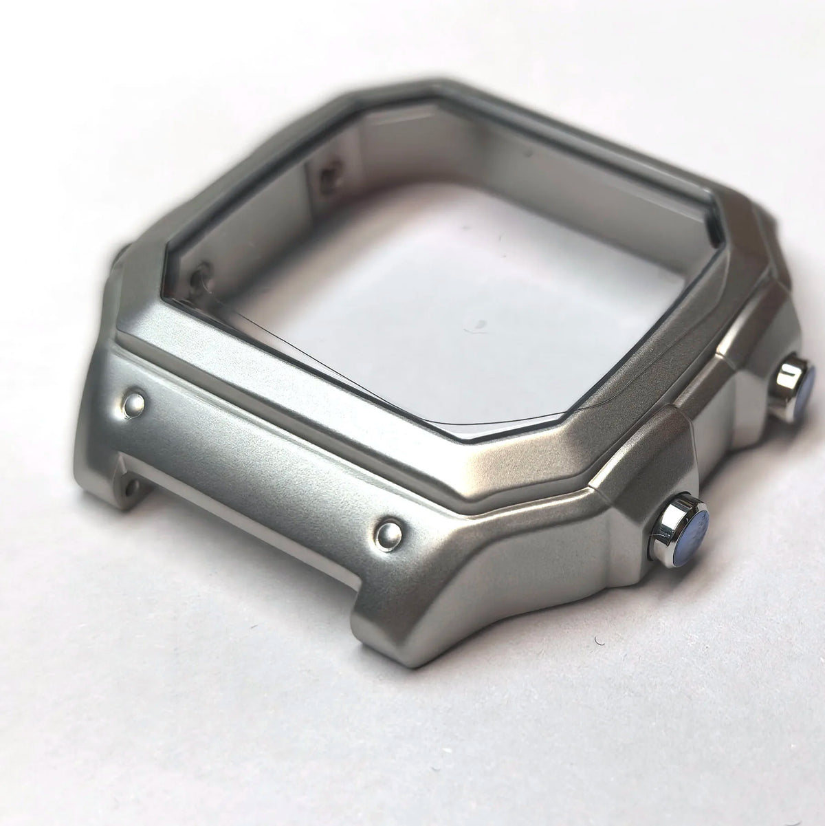 Casio AE-1200WH Stainless Steel Watch Case - Metal Case Mod Kit for AE1200 Watches