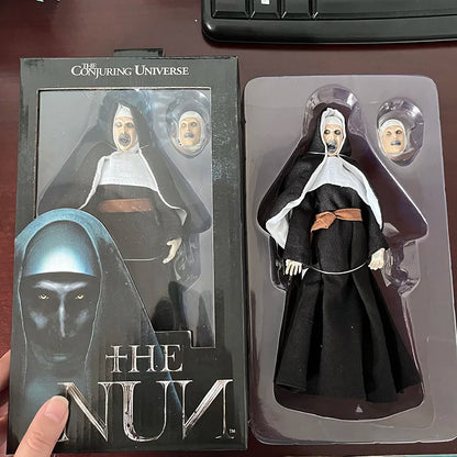 NECA The Nun Action Figure – The Conjuring Series Horror Collectible Toy, Halloween Gift & Decor with Changeable Face
