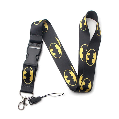 Cartoon Keychain Lanyard — Cool Credential Holder for Passport, Credit Card & Phone Accessories Gift