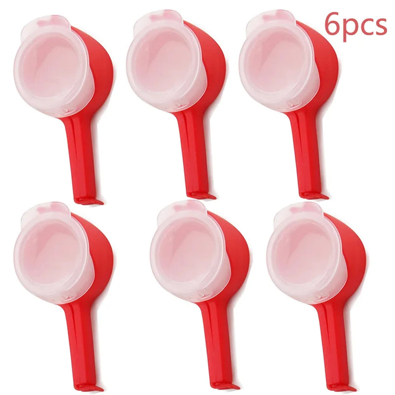 Snack Sealing Clips – Plastic Food Bag Clamp for Fresh Keeping, Travel & Kitchen Storage Seal