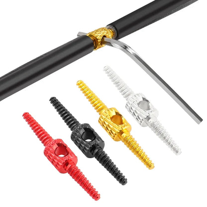 1–20pcs Bike Internal Cable Routing Tool – Red Adapter for 4–5.5mm Brake, Shift Cable & Hydraulic Hose Repair